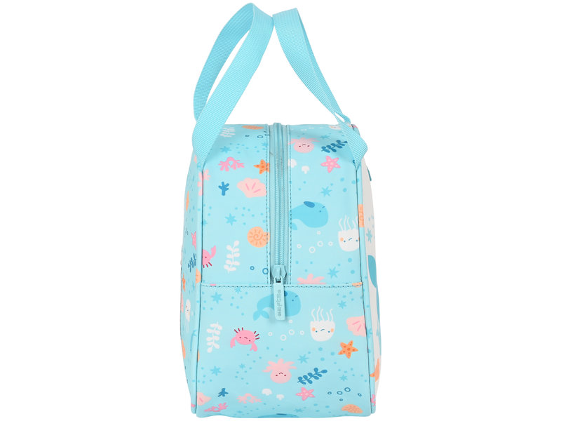 Safta Cooler bag, Whale - 22 x 19 x 14 cm - Polyester