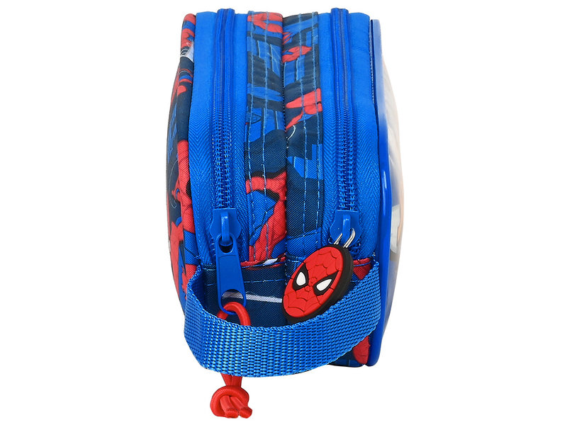 SpiderMan Mäppchen Web 21 x 8 x 6 cm - Polyester