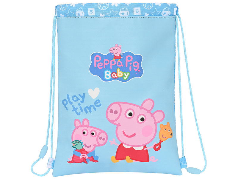 Peppa Pig Gymbag Baby - 34 x 26 cm  - Polyester