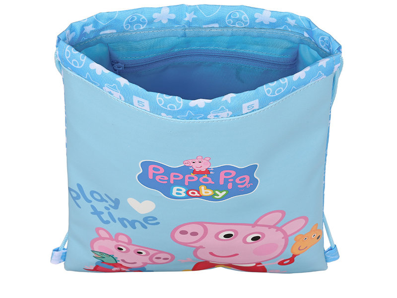 Peppa Pig Gymbag Baby - 34 x 26 cm  - Polyester