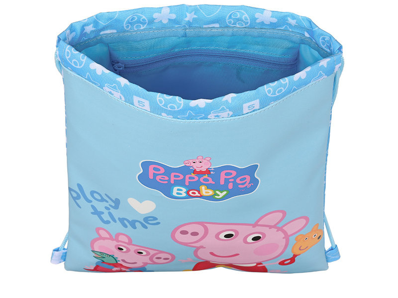 Peppa Pig Gymbag Bébé - 34 x 26 cm - Polyester