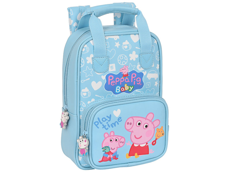 Peppa Pig Toddler backpack, Play Time - 28 x 20 x 8 cm - Polyester