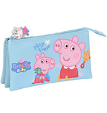 Peppa Pig Etui, Play Time - 22 x 12 x 3 cm - Polyester