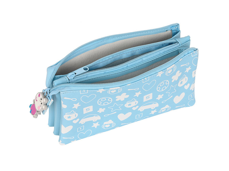 Peppa Pig Etui, Play Time - 22 x 12 x 3 cm - Polyester
