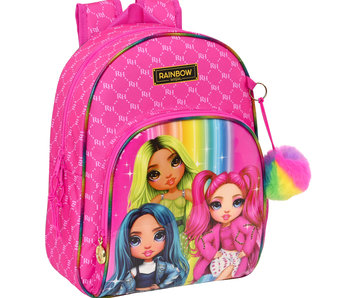 Rainbow High Backpack Pink 34 x 28 cm Polyester