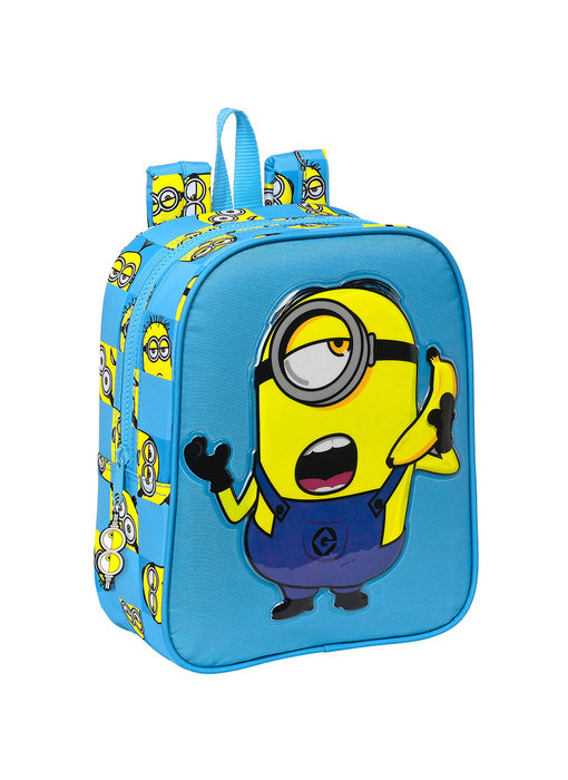 Minions Sac à dos enfant Banana Love 27 x 22 cm Polyester