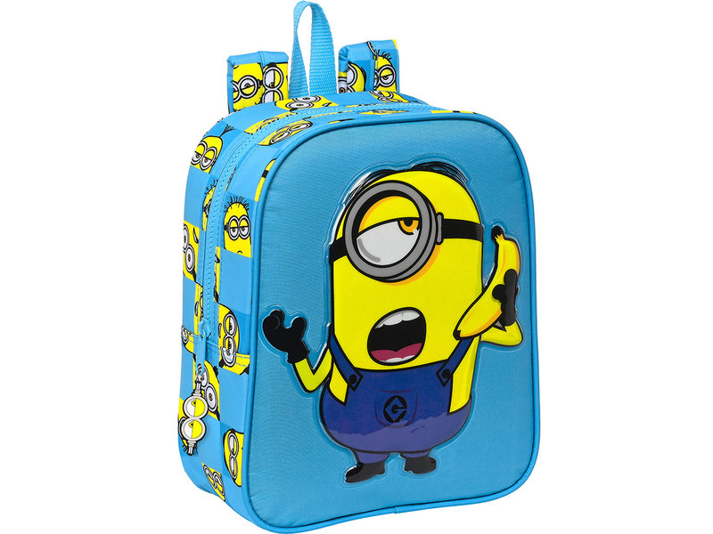 Minions Rucksack für Kleinkinder, Banana Love - 27 x 22 x 10 cm - Polyester