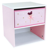 Ballerina Table de chevet - 36 x 33 x 30 cm - MDF