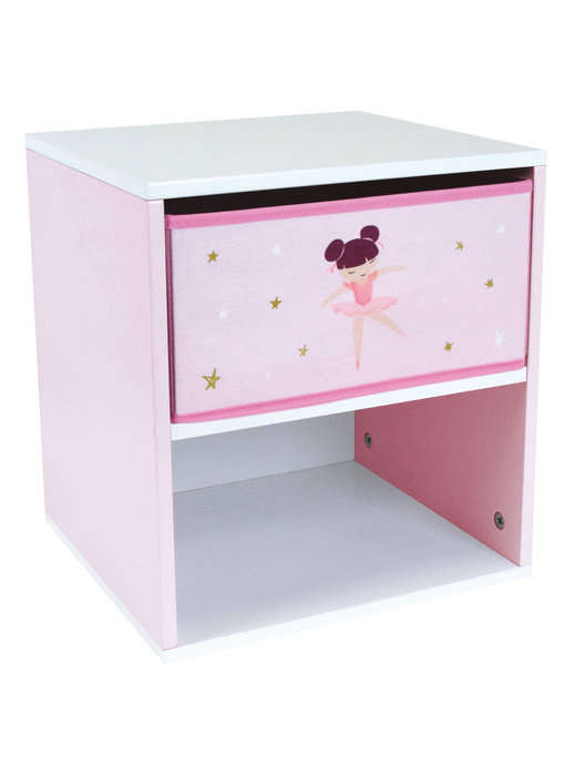 Ballerina Bedside table 36 x 33 x 30 cm MDF