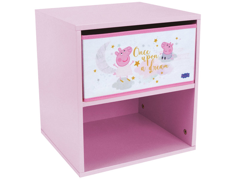 Peppa Pig Nachtkastje, Princess - 36 x 33 x 30 cm - MDF