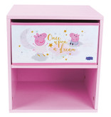 Peppa Pig Table de chevet, Princesse - 36 x 33 x 30 cm - MDF