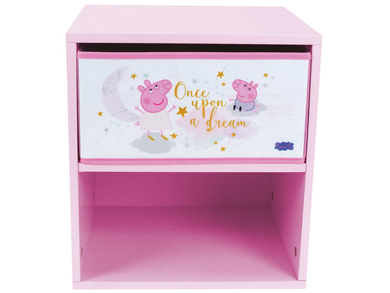 Peppa Pig Nachttisch, Prinzessin - 36 x 33 x 30 cm - MDF