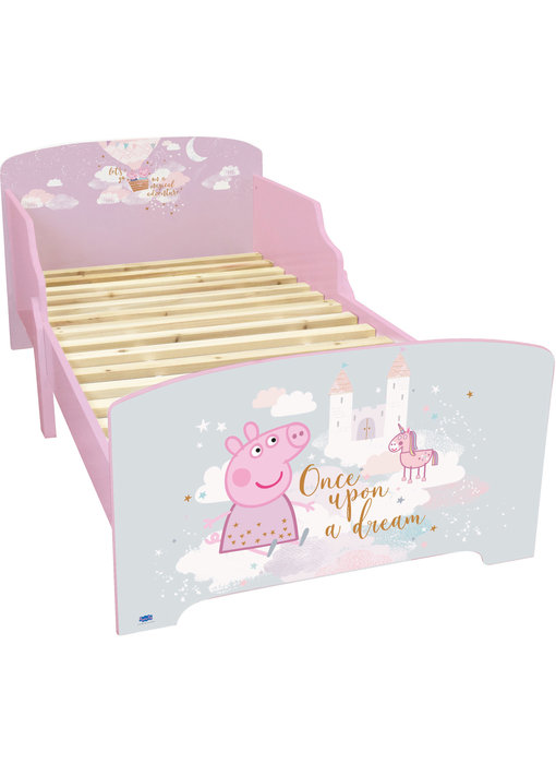 Peppa Pig Lit enfant Princess 140 x 70 cm avec sommier à lattes