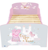 Peppa Pig Lit pour tout-petit, princesse - 70 x 140 cm - Multi - Sommier à lattes inclus