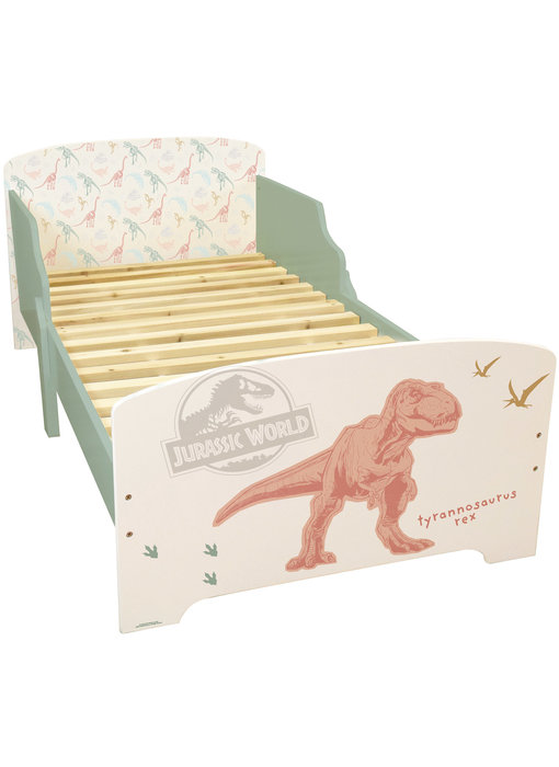 Jurassic World Lit enfant T-Rex 140 x 70 cm avec sommier à lattes