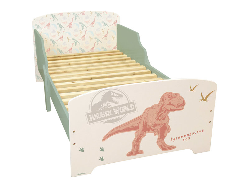 Jurassic World Kinderbett T-Rex - 70 x 140 cm - Multi - Inklusive Lattenrost