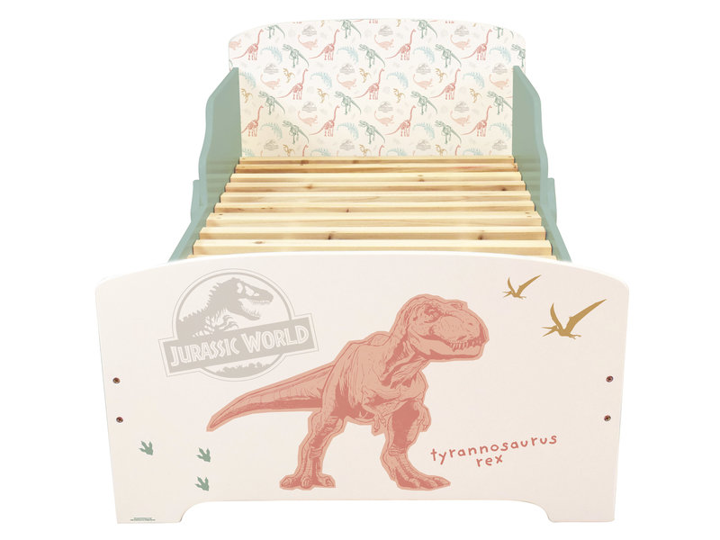 Jurassic World Kinderbett T-Rex - 70 x 140 cm - Multi - Inklusive Lattenrost