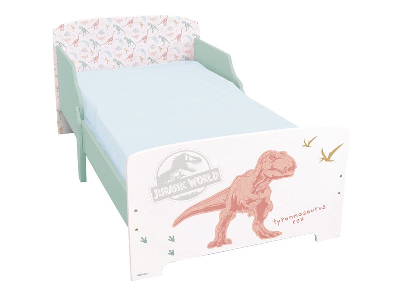 Jurassic World Toddler Bed T-Rex - 70 x 140cm - Multi - Including slatted base