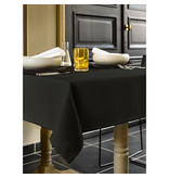 De Witte Lietaer Tablecloth Round, Gibson Black - Ø 210 cm - 100% Polyester