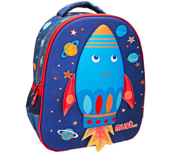 Must Rucksack Rakete - 31 x 27 cm