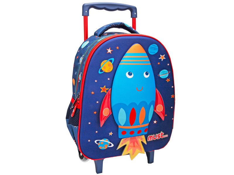 Must Trolley Rugzak Rocket - 31 x 27 x 10 cm - Polyester