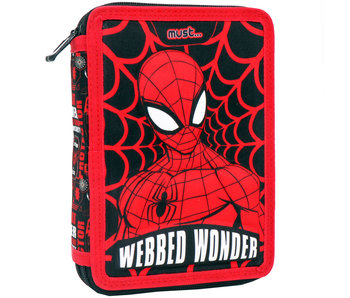 SpiderMan Filled Pencil Case Webbed Wonder 21 x 15 cm - 31 pcs.
