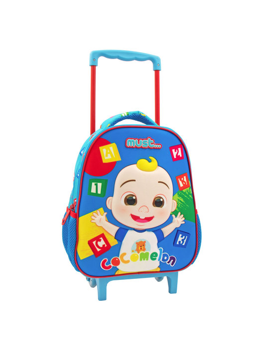 Cocomelon Backpack Trolley - 31 x 27 x 10 cm - Polyester