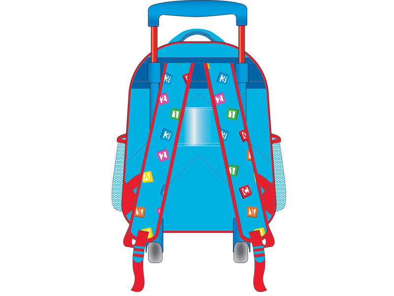 Cocomelon Backpack Trolley - 31 x 27 x 10 cm - Polyester