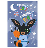 Bing Bunny Fleece Deken, Goodnight - 100 x 150 cm - Polyester