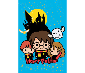 Harry Potter Fleece Blanket Hogwarts 100 x 150 cm Polyester