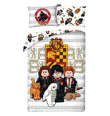 Lego Bettbezug, Harry Potter – Einzelbett – 140 x 200 cm – Baumwolle