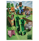 Minecraft Couverture polaire Cave Escape - 100 x 150 cm - Polyester