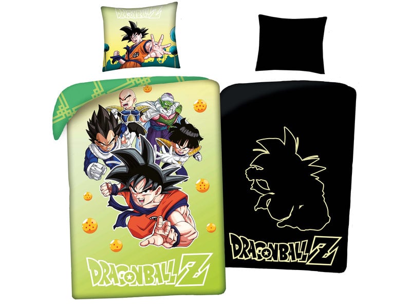 Dragon Ball Z Housse de couette, Glow in the Dark - Seul - 140 x 200 cm - Coton