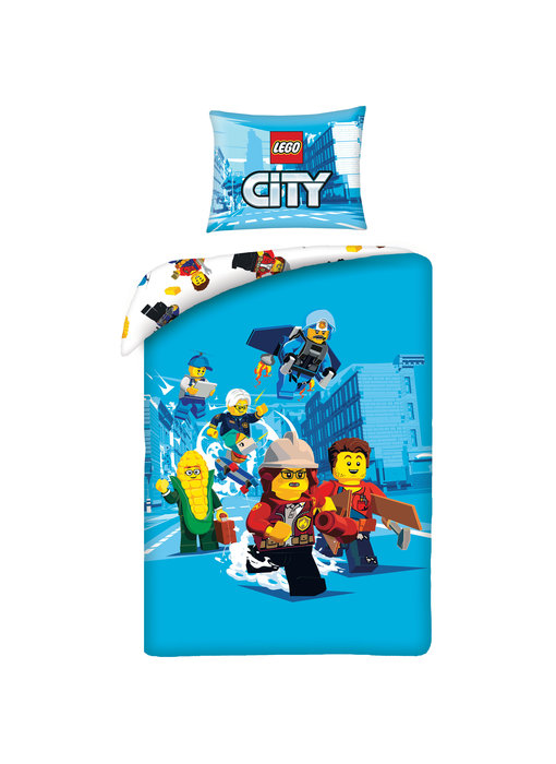 Lego City Duvet cover Adventures 140 x 200 cm Cotton