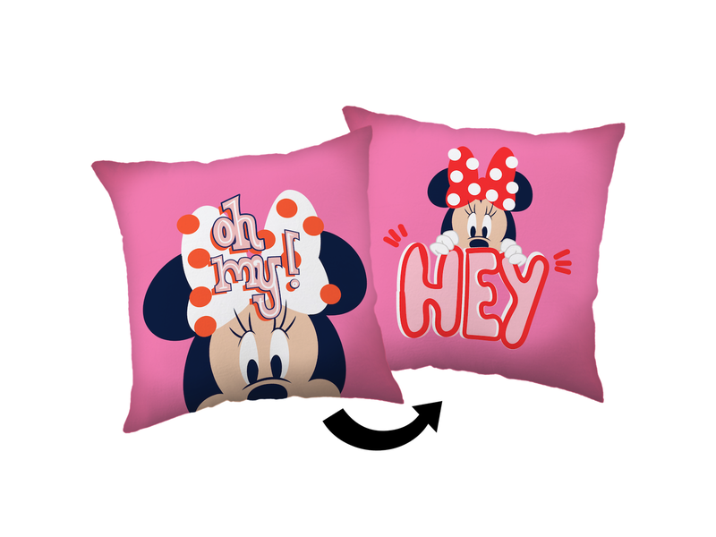 Disney Minnie Mouse Coussin Hey - 40 x 40 cm - Polyester