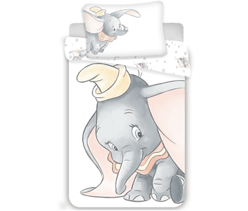 Disney Dumbo BABY Dekbedovertrek - 135 x 100 cm - Katoen