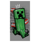 Minecraft Beach towel Metro Art Creeper - 70 x 140 cm - Cotton