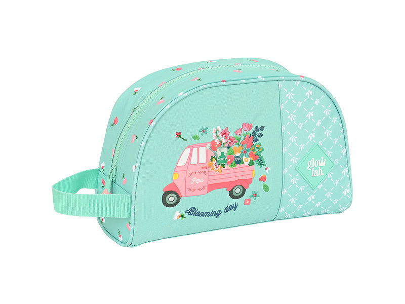 GLOWLAB Beauty case, Blooming Day - 26 x 16 x 9 cm - Polyester