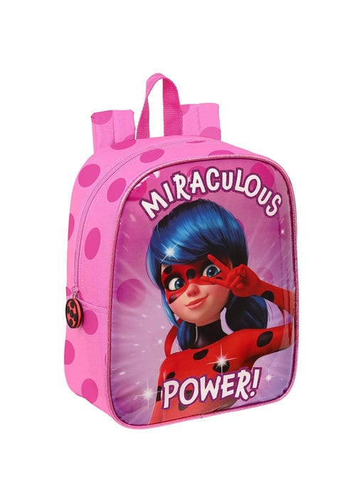 Miraculous Peuterrugzak Power 27 x 22 cm Polyester