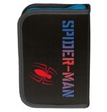 Spider-Man Filled Pencil Case, Amazing - 19.5 x 13 cm - 22 pcs. - Polyester