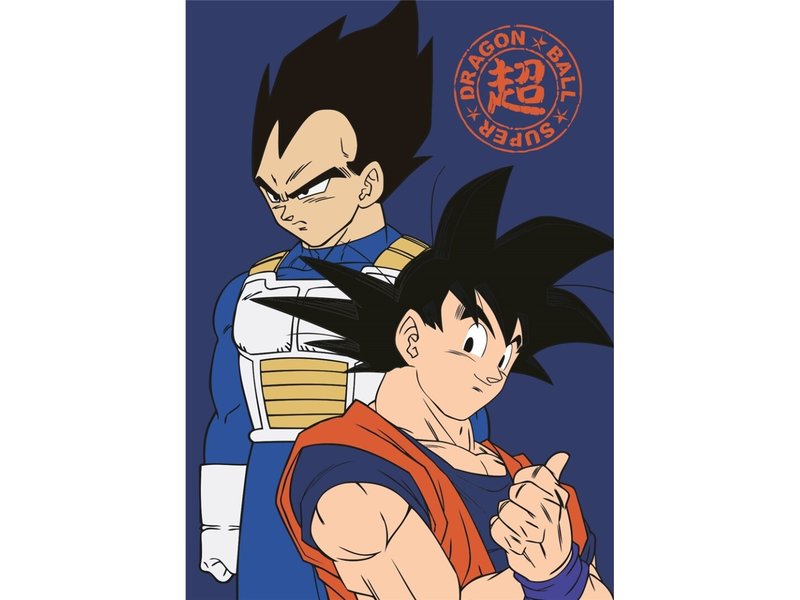 Dragon Ball Z Fleece throw Ninja - 100 x 140 cm - Polyester