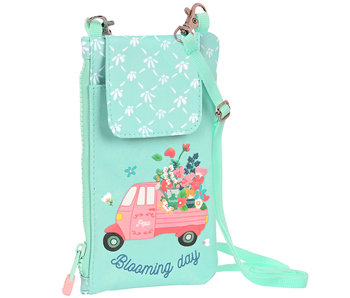 GLOWLAB Sac pour téléphone Blooming day 19 x 10 cm Polyester