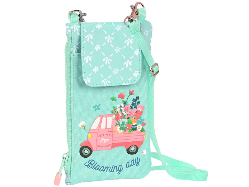 GLOWLAB Handytasche,Blooming day - 19 x 10 cm - Polyester