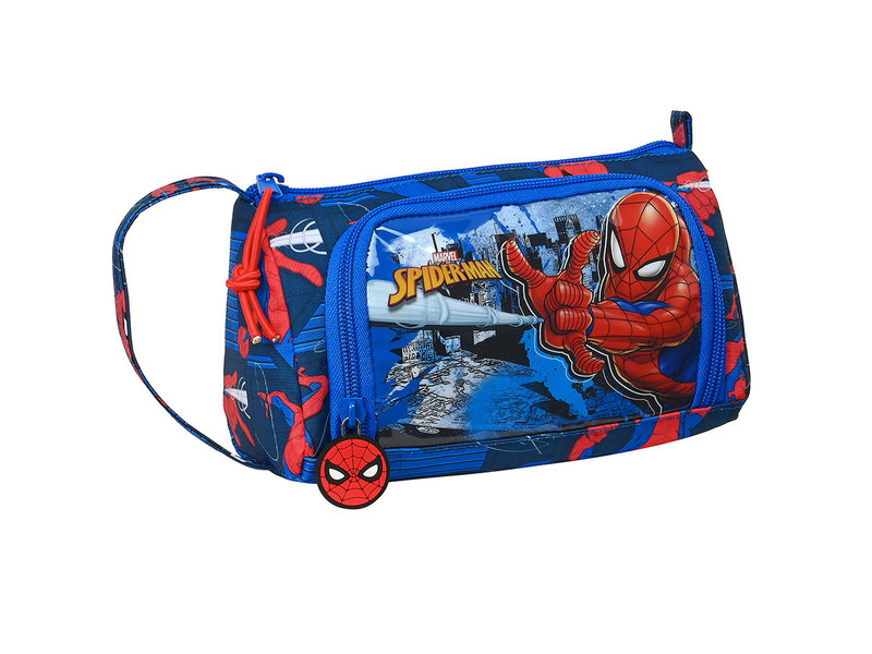 SpiderMan Gefülltes Federmäppchen, Amazing - 20 x 11 x 8,5 cm - Polyester