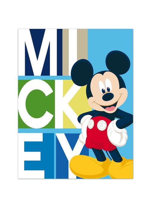 Disney Mickey Mouse Fleecedecke 140 x 100 cm Polyester