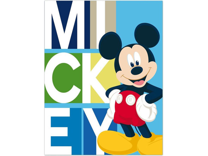 Disney Mickey Mouse Fleecedecke - 140 x 100 - Polyester
