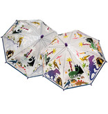 Floss & Rock Parapluie, Dinosaure - 66 cm x Ø 60 cm - Change de couleur