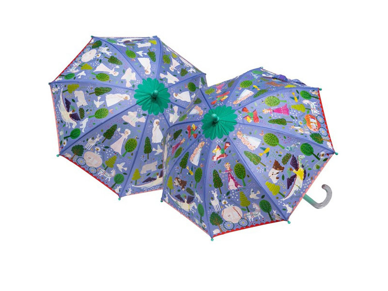 Floss & Rock Parapluie Princesse - 66 cm x Ø 60 cm - Change de couleur