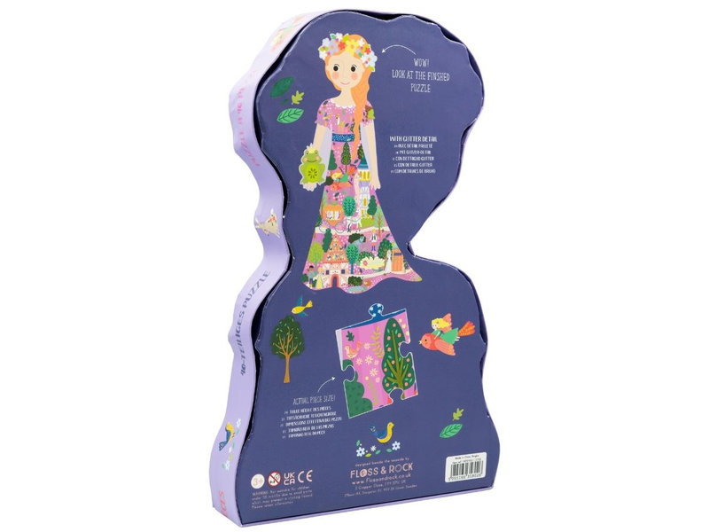 Floss & Rock Puzzle, Conte de fées - 40 pièces - environ 34 x 61 cm