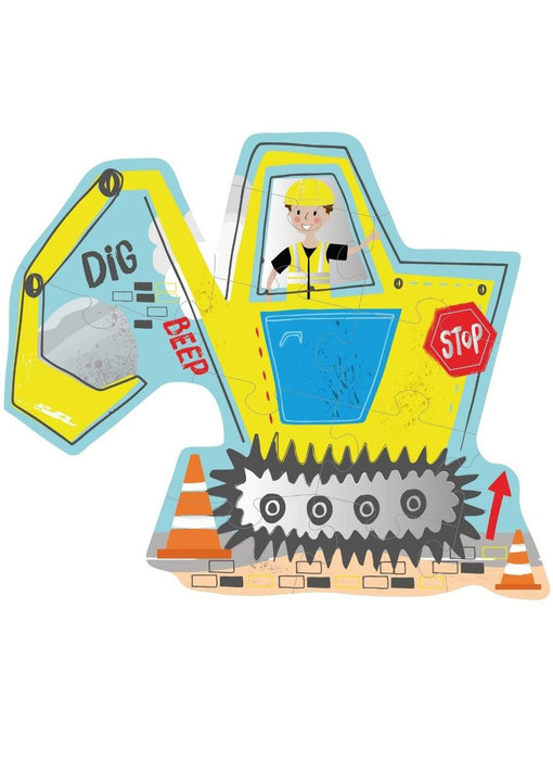Floss & Rock Puzzle Construction - 12 pieces